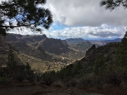 View near Tejeda